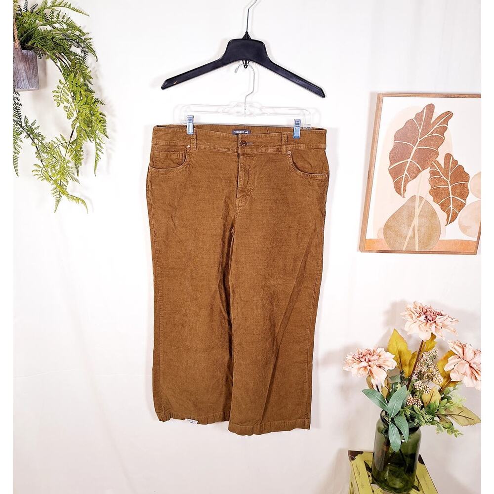 Toad & Co Women's Corduroy Pants Olive Green Size 14